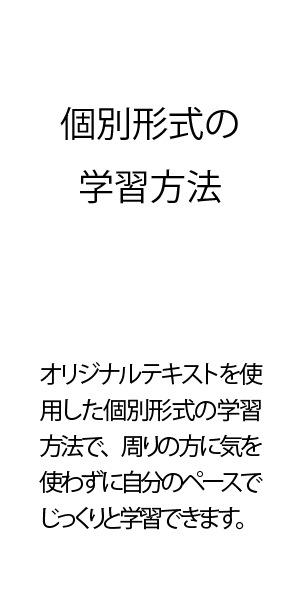 個別形式の学習方法